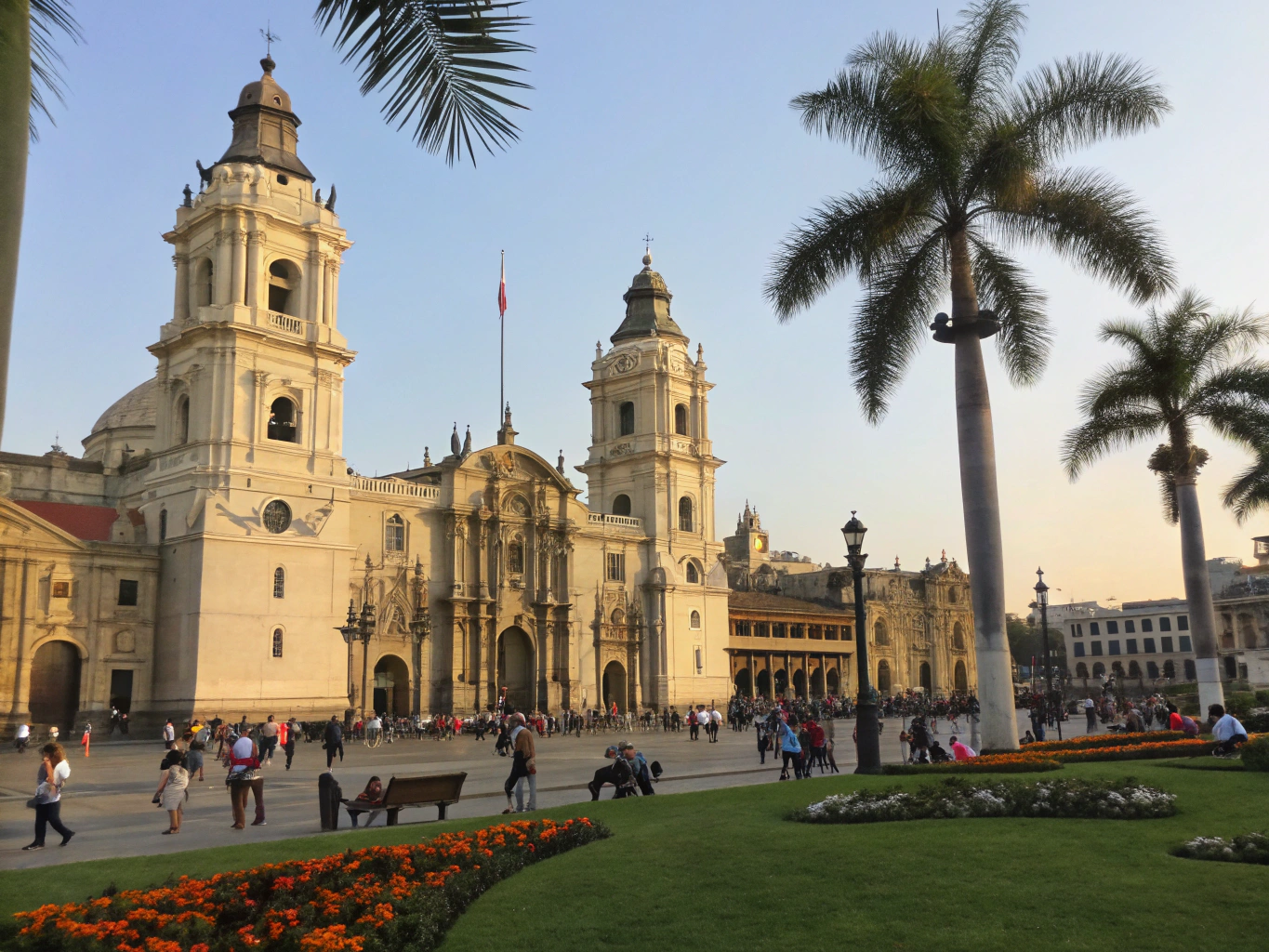 Colonial architecture in Lima's historic district